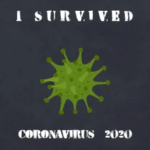 I Survived coronavirus 2020 I Survived coronavirus 2020