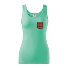 Flanelové triko červené