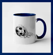 Futbalová lopta - kresba ceruzkou