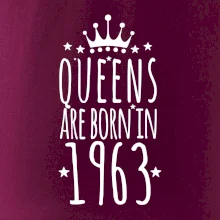 Queens are born in 1963