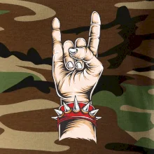 Rocková ruka s náramkom Rocková ruka s náramkom