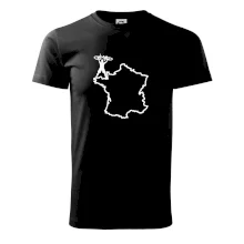 Cyklista nad Francií