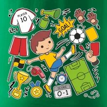 Malý futbalista ikony Malý futbalista ikony