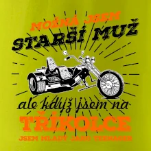 Možná jsem starší muž - tříkolka