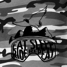 Eat sleep ride repeat - hory