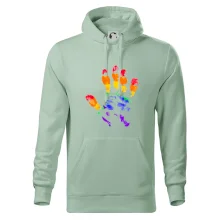 LGBT hand print