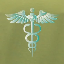 Hrdinovia zdravotníctva - logo (Pecka design)