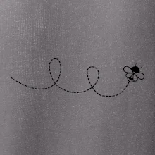 Dráha letu včely - slučka