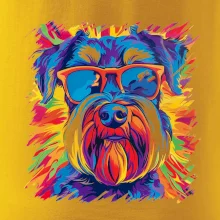 Bradáč farebný štýl 70s