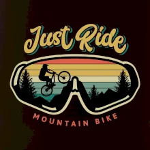Just ride mountain bike