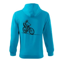 MTB kreslený cyklista MTB kreslený cyklista