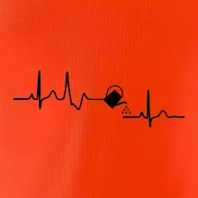 EKG záhrada - kanva EKG záhrada - kanva