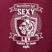 Neznášam byť sexy - Lev