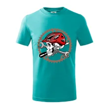 Lebka biker opravár