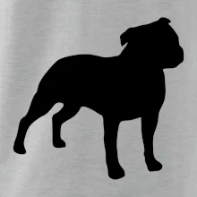 Americký stafordšírsky teriér Na prsníku