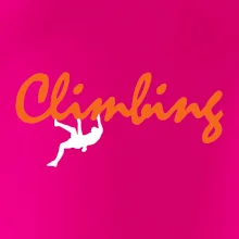 Climbing písací text