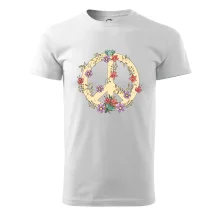 Peace symbol pieskový