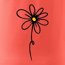 Kopretina - dole na výšku