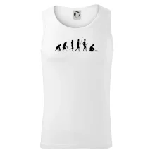 Evolúcia hubár muž Evolúcia hubár muž