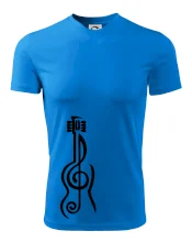 Husľový kľúč gitara