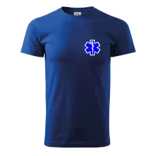 Rescue - Hviezda na prsníku + nápis na chrbte Rescue - Hviezda na prsníku + nápis na chrbte