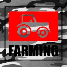 Farming traktor logo Farming traktor logo