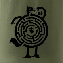 Mačka a myš bludisko