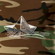 Letná romantika - papierová loďka