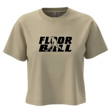 Floorball nápis rovný