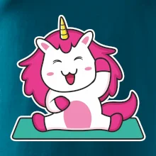 Yoga veselý jednorožec