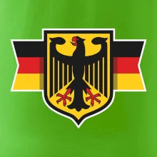 Nemecká orlica a vlajka