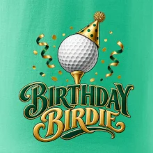 Narozeninové birdie s golfovým míčkem