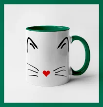 Mačka - srdce namiesto nosa