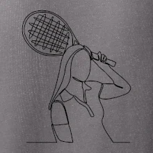 Tenistka jedným ťahom