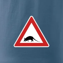 Dopravná značka - krysa Dopravná značka - krysa