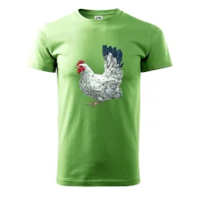 Sliepka kreslená biela