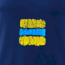 Turistická Cyklo značka - žlto modrá