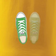 Párové topánky - zelené Párové topánky - zelené