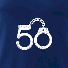 Narodeninové tričko pre policajta - putá 50