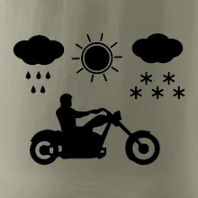 Motorkár za každého počasia - chopper