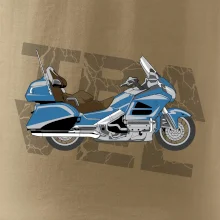 Cestovná motorka Amerika modrá Cestovná motorka Amerika modrá