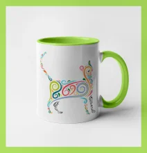 Mačka farebné krivky