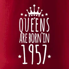 Queens are born in 1957