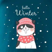 Mačka v čiapke s vystrčeným jazykom Mačka v čiapke s vystrčeným jazykom