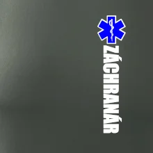 Nápis Záchranár + hviezda Nápis Záchranár + hviezda