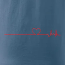 Poker EKG srdce červené Poker EKG srdce červené