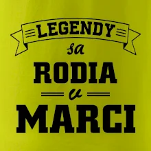 Legendy sa rodia v marci