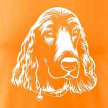 Kokeršpaniel - hlava kreslená