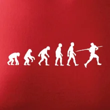 Evoluce hod oštěpem Evoluce hod oštěpem