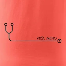 Doktor a sestrička - stetoskop s menom